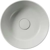 раковина gsi kube x 943517 накладная, ø32 см, cenere opaco (серый матовый)
