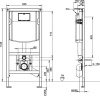 инсталляция для унитаза villeroy & boch 92246100