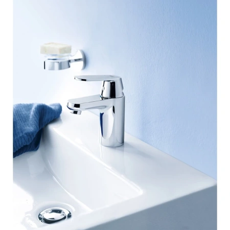 смеситель для раковины без донного клапана grohe eurosmart cosmopolitan 32824000