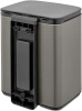 мусорное ведро brabantia bo 222924 7 л, платиновое