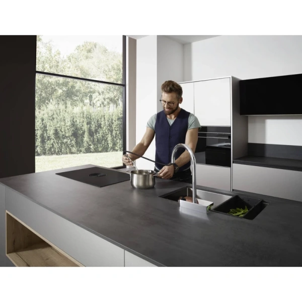 смеситель для кухни hansgrohe aquno select m81 73831000, хром