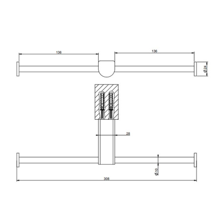 держатель туалетной бумаги gessi rilievo 59415#299