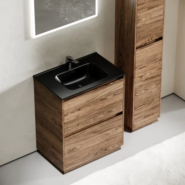 тумба под раковину sancos libra floor 70 lb70fech дуб чарльстон