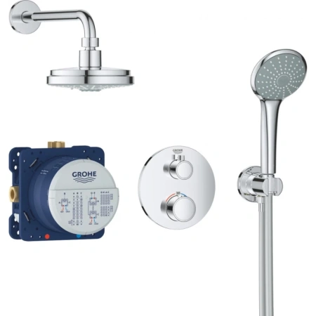душевой комплект 160 мм grohe grohtherm 34735000