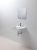 раковина gsi sand 9086111 подвесная/накладная, 55x40 см, bianco lucido (белый глянец)