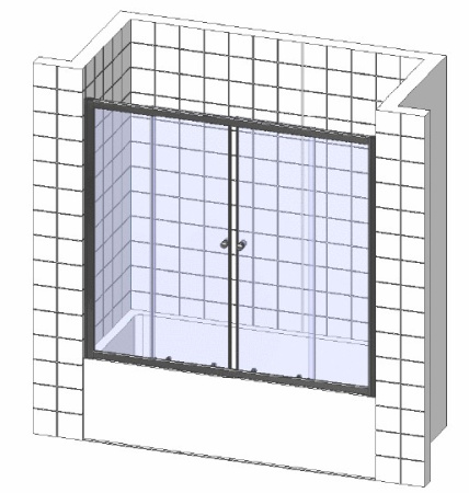 шторка для ванны radaway vesta dwd 140 прозрачное