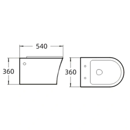 унитаз подвесной santiline sl-5006 безободковый, с сиденьем микролифт, белый