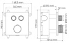 термостат для ванны wasserkraft sauer 7148 thermo