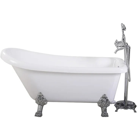 Акриловая ванна Cerutti SPA Vito 170x74 CT9321 без гидромассажа