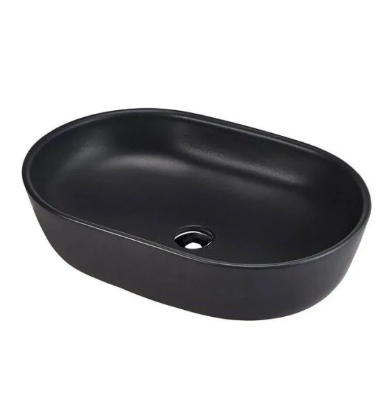 раковина duravit d-neo 2372601370 накладная, без перелива, без отв под смес, 60х40 см, антрацит матовый