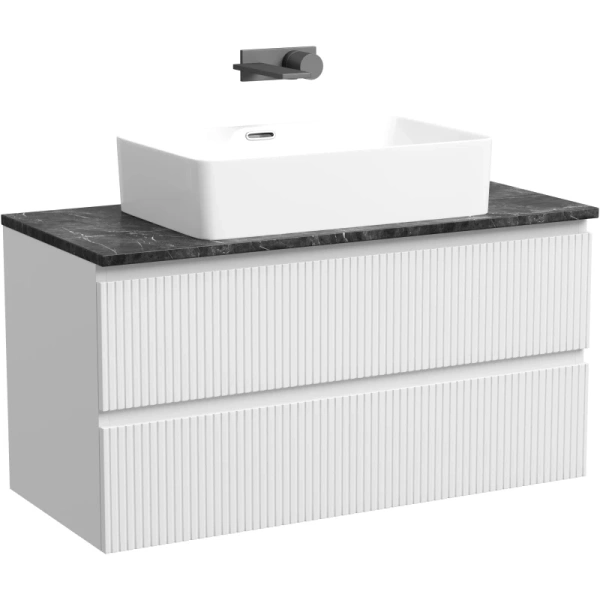 тумба под раковину sancos snob t 100 snt100w подвесная bianco