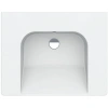 раковина gsi community 7633011 подвесная, 70x60 см, bianco lucido (белый глянец)