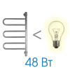 электрический полотенцесушитель energy u g3k хром