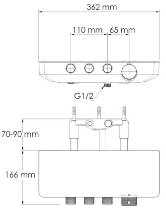 термостат для ванны wasserkraft elbe 7499 thermo