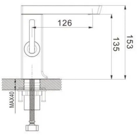 смеситель для ванны с душем raiber grats r1801 хром