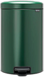 Мусорное ведро Brabantia NewIcon 304064 20 л, зеленая сосна