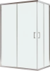 душевой уголок rgw passage pa-246 90х120 см, профиль хром, стекло прозрачное