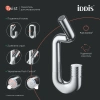 смеситель для раковины iddis twist twisbbti01 хром