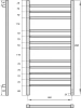 полотенцесушитель point вега pn71850 электрический, 50x100 см, хром