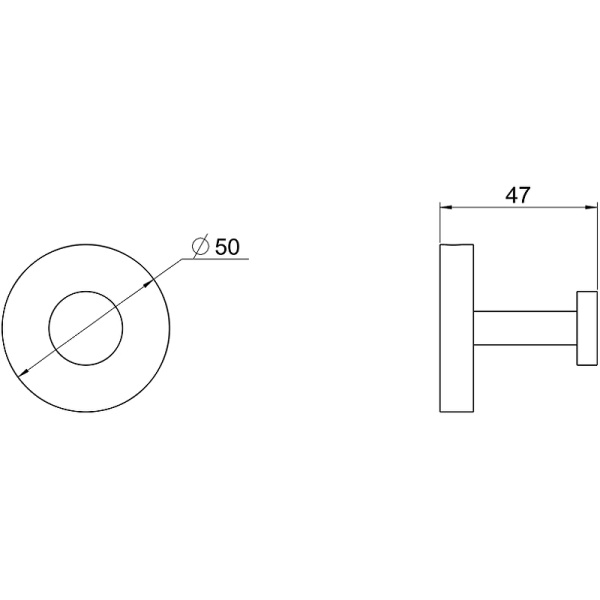 Крючок Aquatek Бетта AQ4601CR Хром