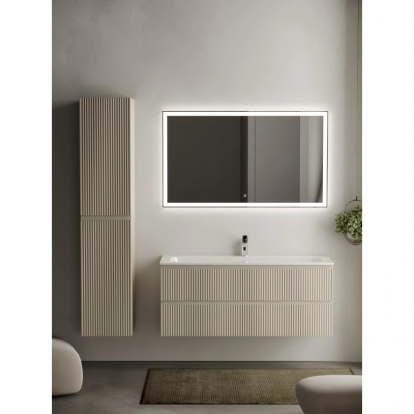тумба под раковину sancos snob r 120 snr120ce подвесная beige soft