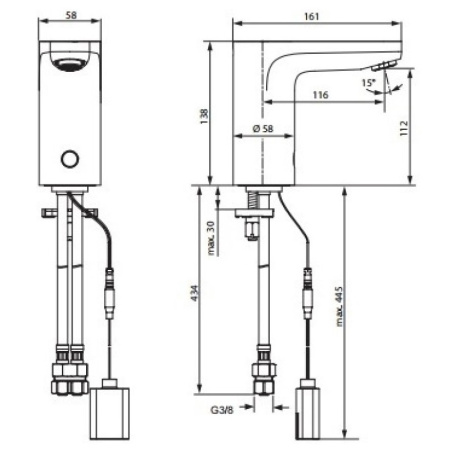 смеситель для раковины ideal standard ceraplus a6143aa