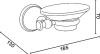 мыльница tiffany world harmony twha106br