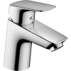 Смеситель для раковины с донным клапаном CoolStart Hansgrohe Logis 71072000