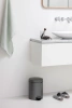 мусорное ведро brabantia newicon 280443 2х2 л, платиновое