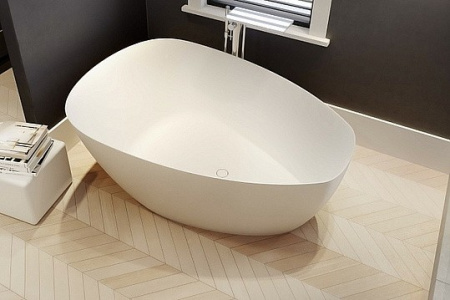 ванна из искусственного мрамора riho toledo 158х110 bs55005