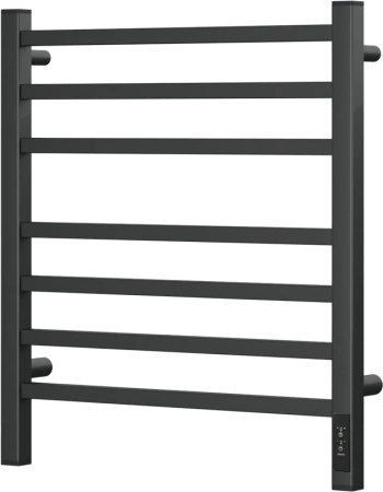 полотенцесушитель point вега pn71856gb электрический, 50x60 см, графит блеск
