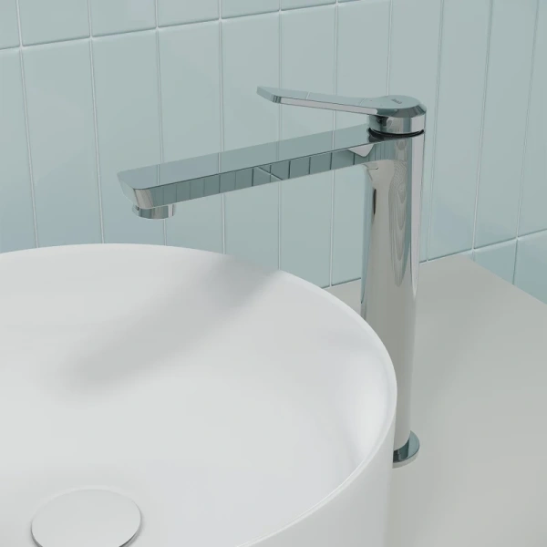 смеситель для раковины iddis parker parsb01i01 глянцевый хром