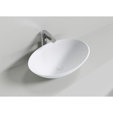 раковина накладная nt bagno milano nt401, 60х40х15,5 см