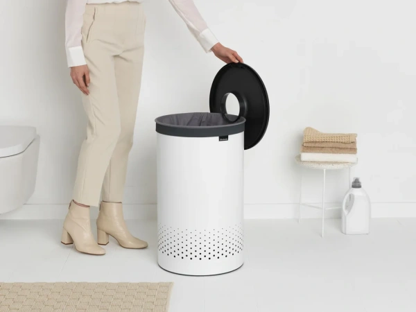 Корзина для белья Brabantia 304880 белая