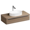 раковина-чаша ravak ceramic o slim 55 см xjx01155001, белая