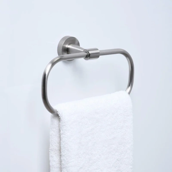 Полотенцедержатель WasserKRAFT Tauber K-64460 кольцо, никель