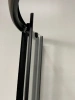 душевой уголок niagara eco 80х80 ng-003-14 black профиль черный стекло с рисунком