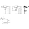 раковина 65х48 см ideal standard i.life a t470401