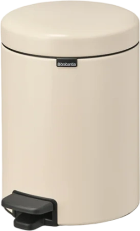 мусорное ведро brabantia newicon 149900 5 л, бежевое