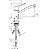 смеситель для кухни hansgrohe logis m31 71831000, хром
