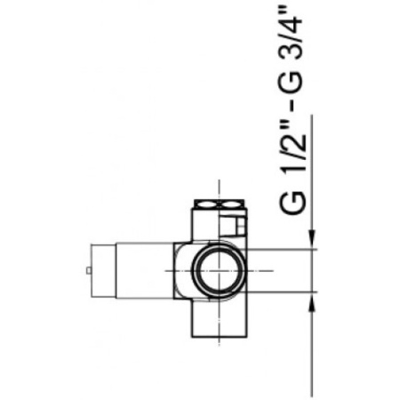 скрытая монтажная часть 1/2 webert living ac0934015