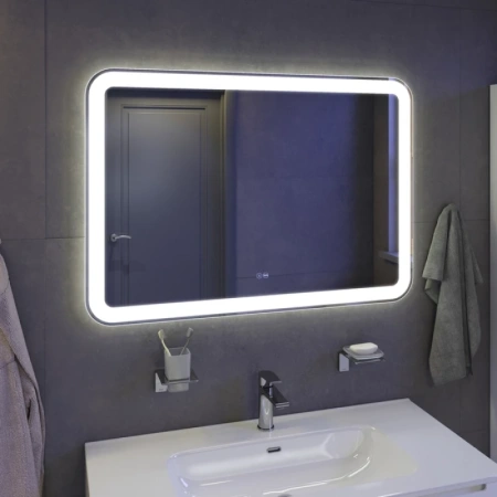 тумба с раковиной iddis edifice белая, 100 см edi10wfi95k