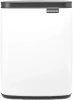 мусорное ведро brabantia bo 222368 7 л, белое