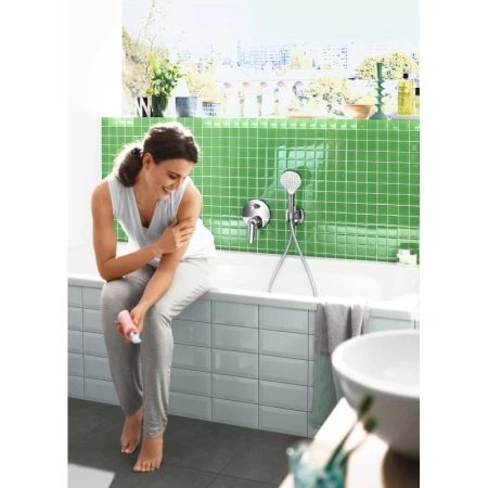 смеситель для ванны hansgrohe novus 71046000