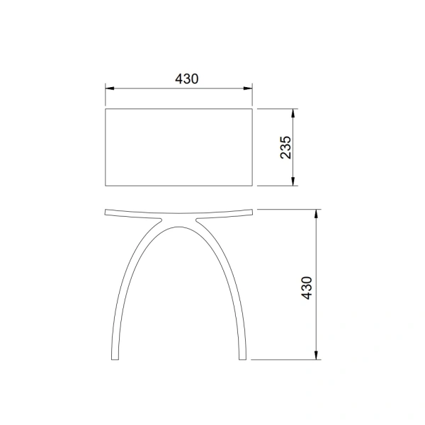стульчик для ванной abber kristall at1739aquamarin бирюзовый