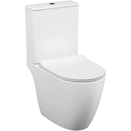 Унитаз напольный VitrA Sento Open-Back 9830B003-7204 безободковый