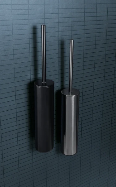 Ёршик для унитаза Colombo Design Mini B4007.NM настенный, металл, пластик, чёрный матовый