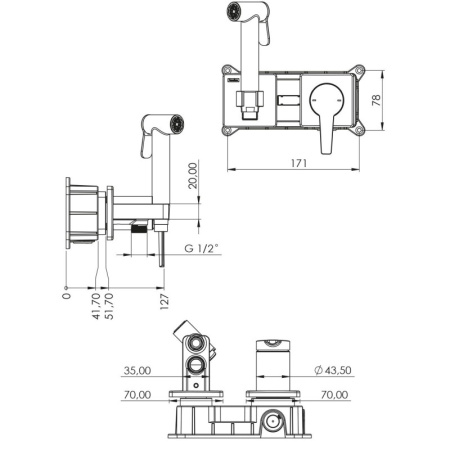 гигиенический комплект teska liva tera t5436