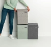 корзина для белья brabantia 120442 темно-серая