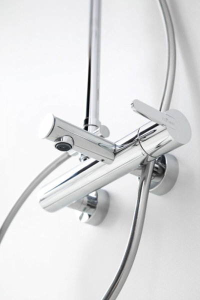 душевая стойка cezares leaf-cvda-30-ss, цвет sunset